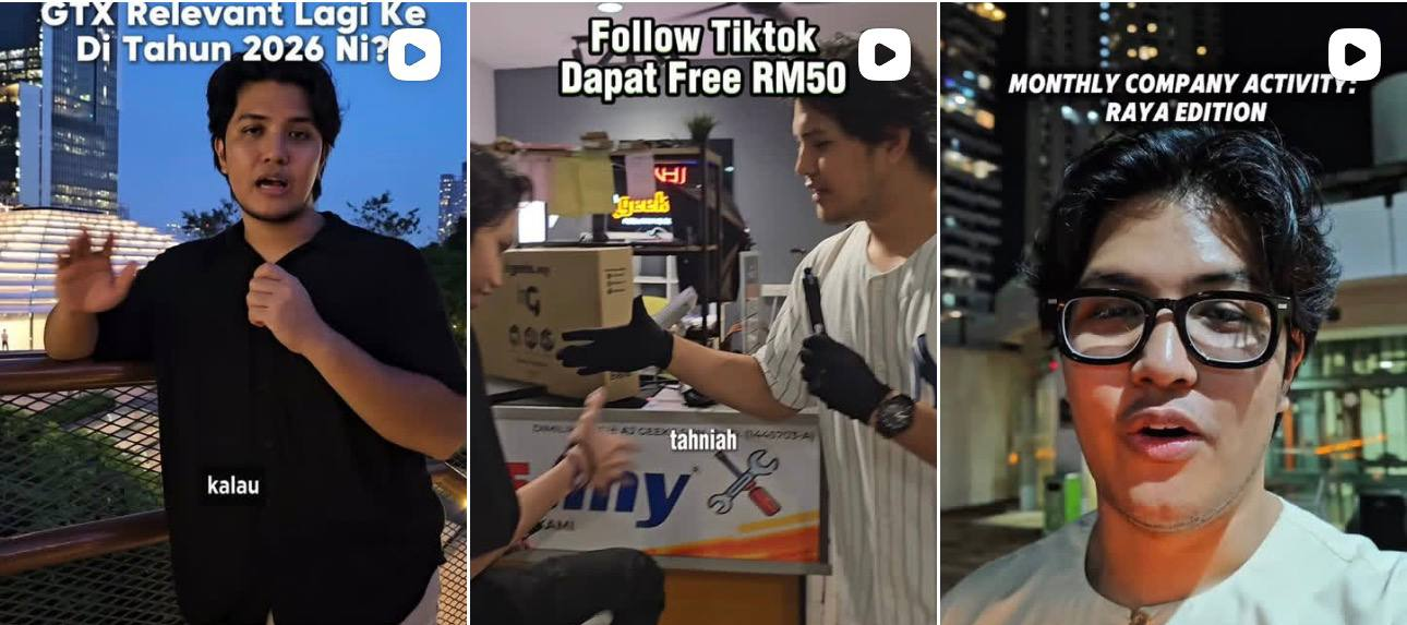 ITGEEKS Instagram feed preview showing laptop tips and shop life